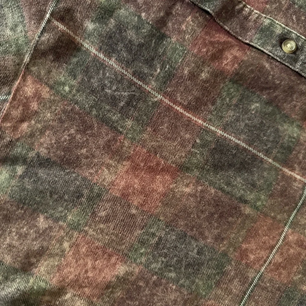 New plaid button up tunic - Picture 4 of 4